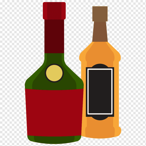 Нарисованный алкоголь