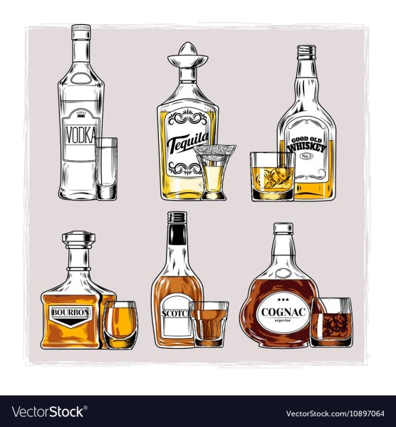 Водка вектор