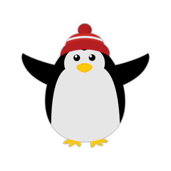 Новогодний Пингвин