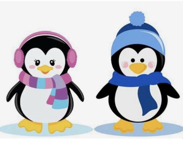 Новогодний Пингвин