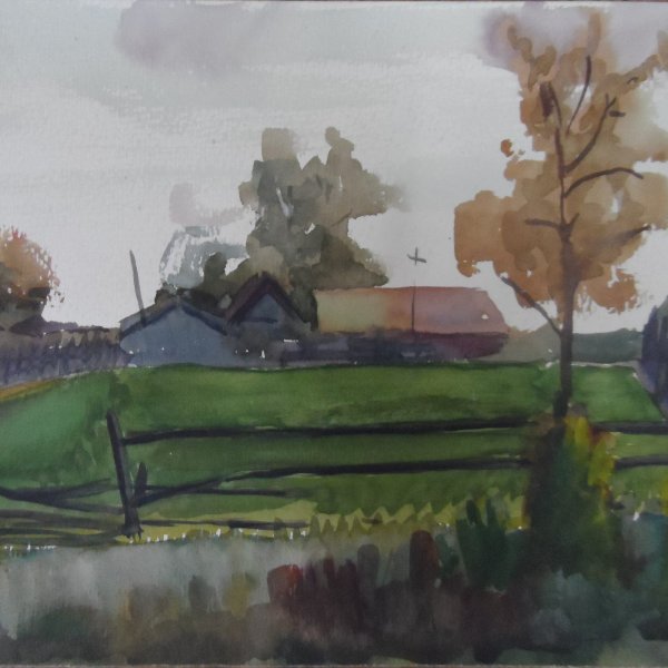 Линейная композиция пейзаж