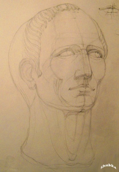 Цезарь Академический рисунок МАРХИ