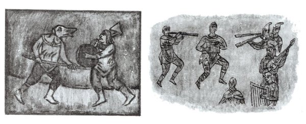 Кикта фрески Софии Киевской борьба ряженых