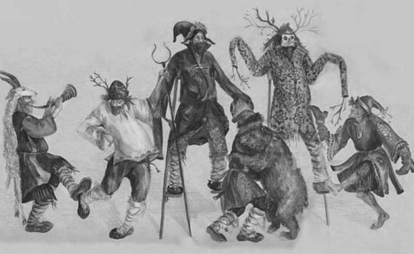 Ряженных или ряженых