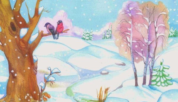 Зима в изобразительном искусстве