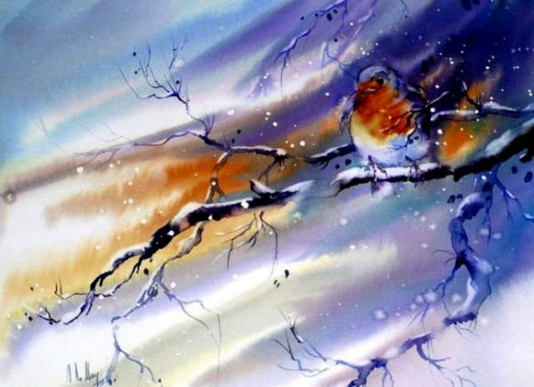 Зимние иллюстрации для детей