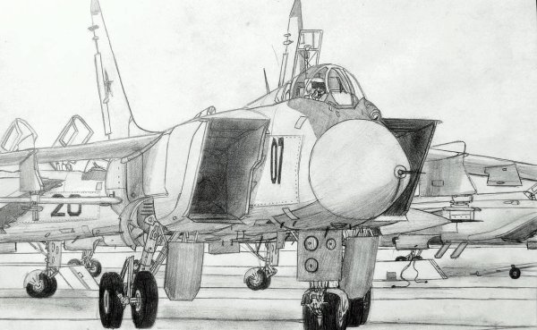 Самолет "миг-31б"