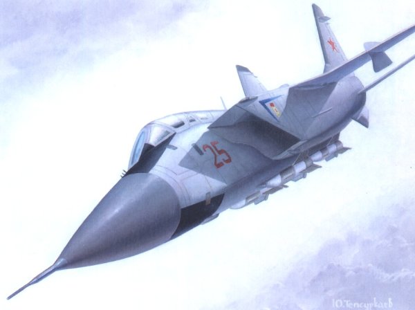 Миг 31 чёрный