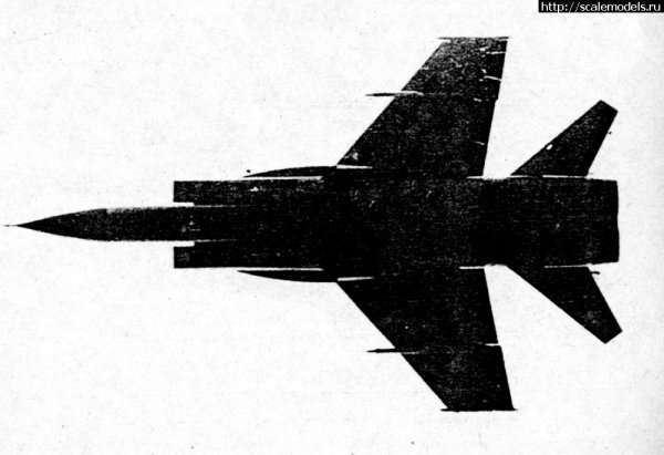 Миг 31 вид сбоку рисунок