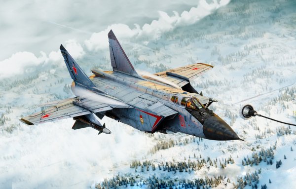 Mig-31 чертежи