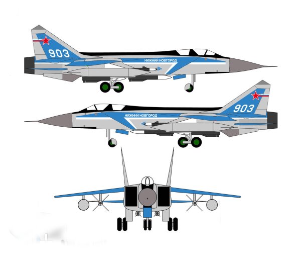 Истребитель-перехватчик миг-31