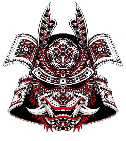 Маска Самурай