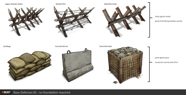 Противотанковые невзрывные заграждения