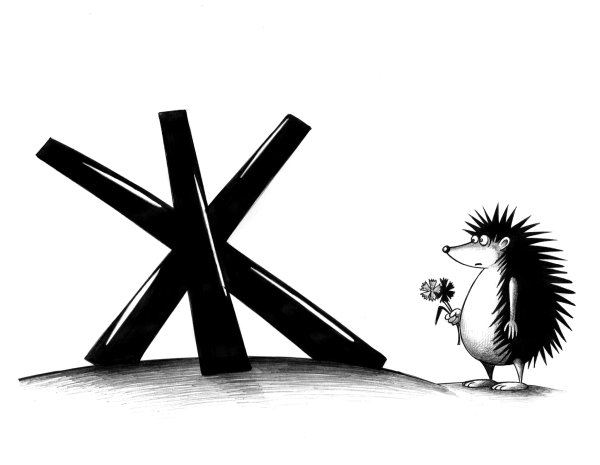 Еж противотанковый чертеж Размеры