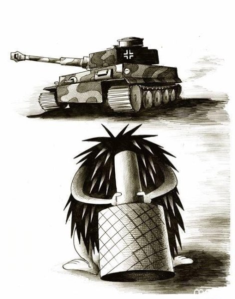 Монумент "Ежи" ("противотанковые Ежи")