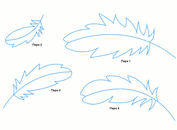 Вышивка гладью для начинающих перо