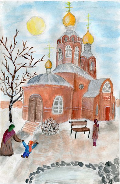 Православные рисунки