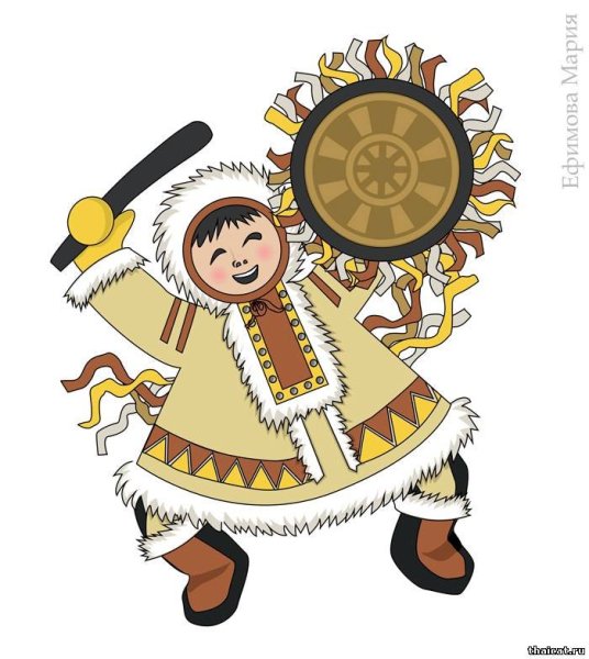 Украшение малицы