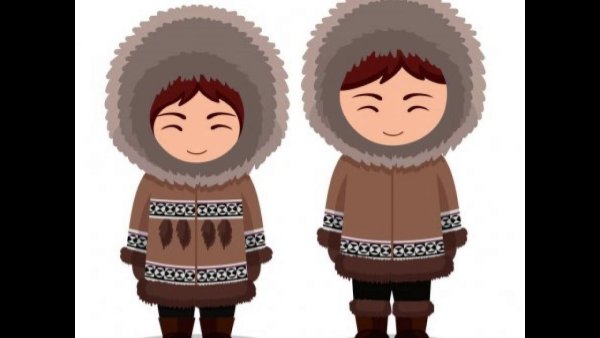 Чукчи якуты дети вектор