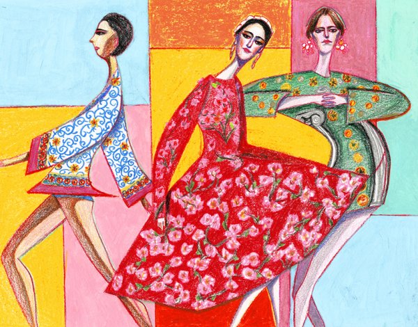 Произведение художника модельера