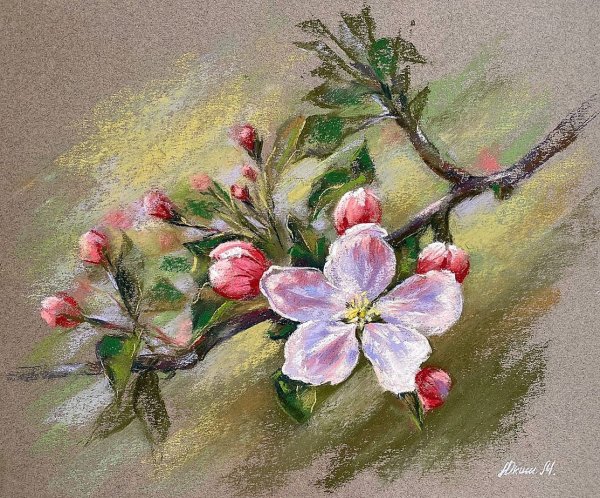 Марина Юкиш пастель