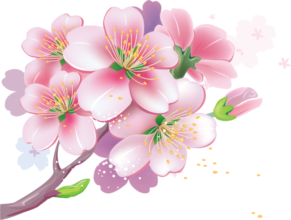 Весенние цветы вектор