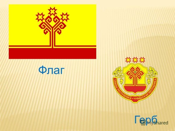 Республика Чувашия герб и флаг