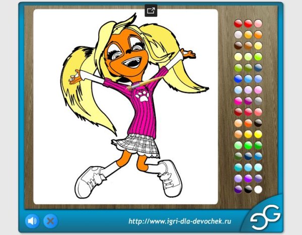 Игра раскраска Барбоскины