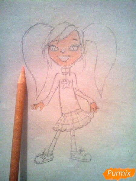 Роза Барбоскина для срисовки