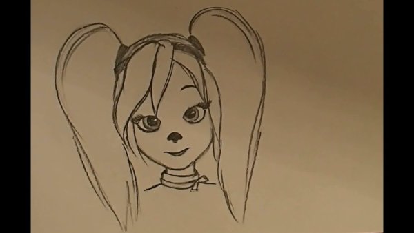 Рисунок розы Барбоскиной