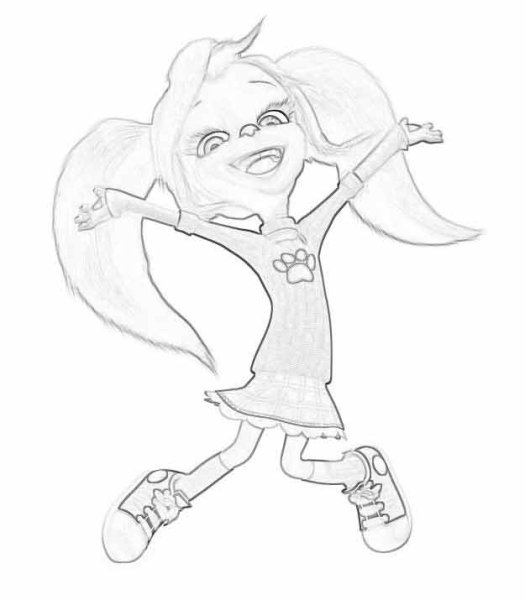 Раскраски Барбоскины роза и Лиза