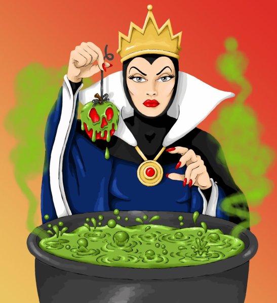 Галь Гадот злая Королева Белоснежка