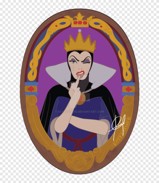 Королева Гримхильда зеркало