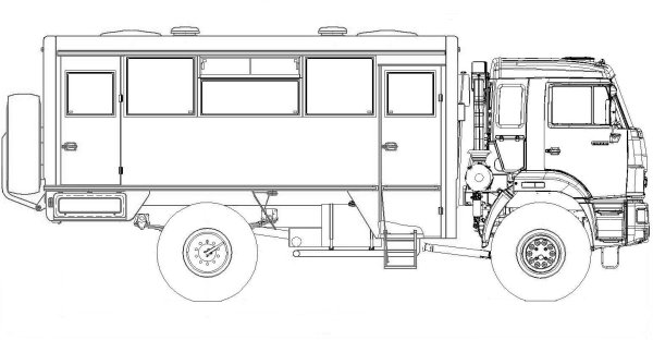 Вахтовый автобус НЕФАЗ-4208-24