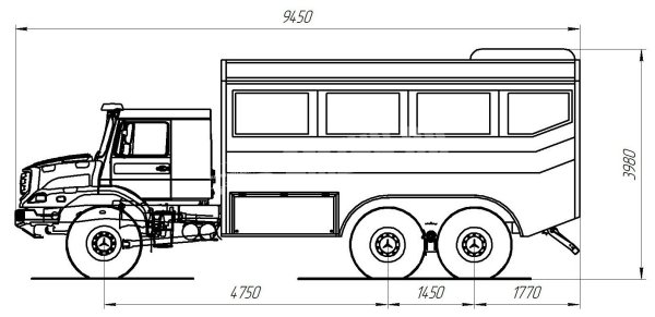 Раскраски КАМАЗ 55111 самосвал