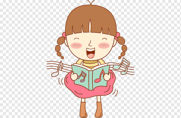 Ребенок поет мультяшный