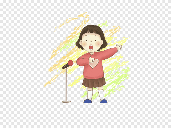 Иллюстрация поёт