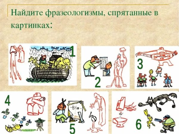 Происхождение фразеологизмов