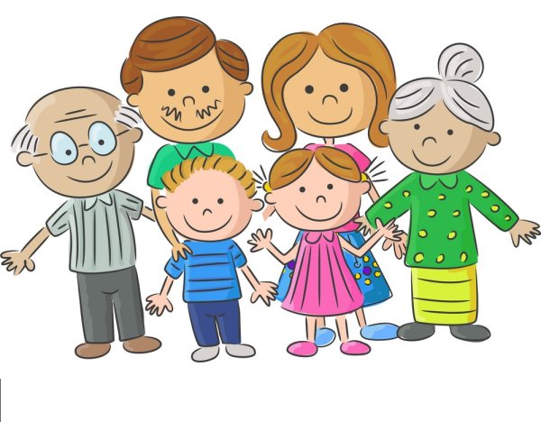 Дружба родителей и детей рисунок