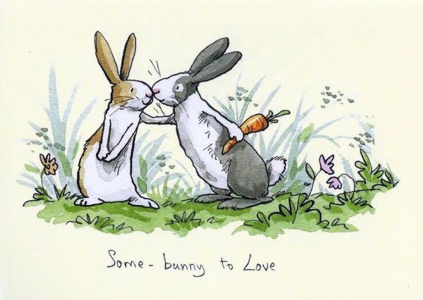 Anita Jeram иллюстрации кролики