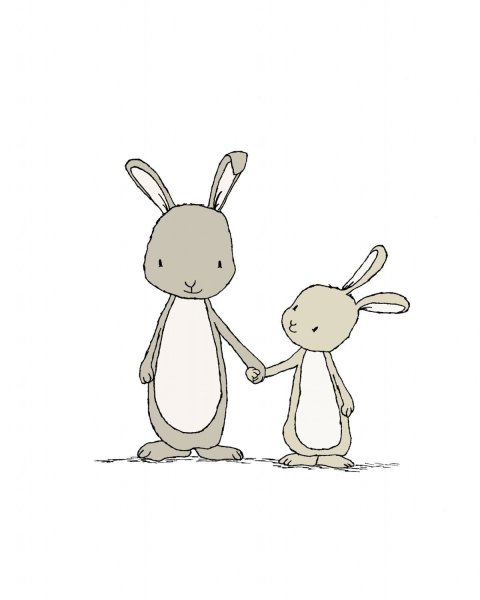 Стилизованные зайчики