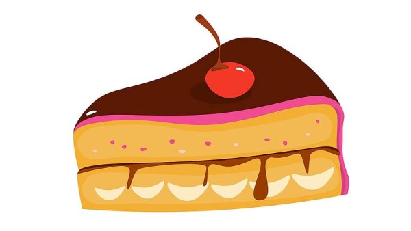 Графическое изображение торта