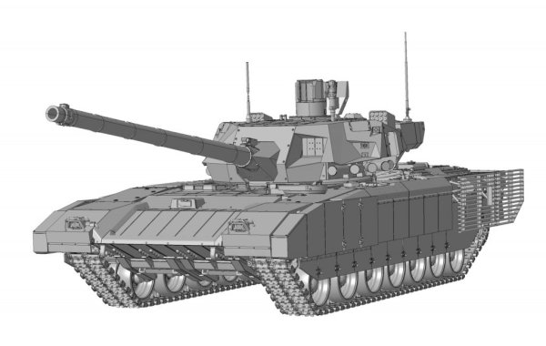 Чертежи танка т-14 Армата