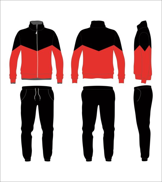 Спортивный костюм вектор