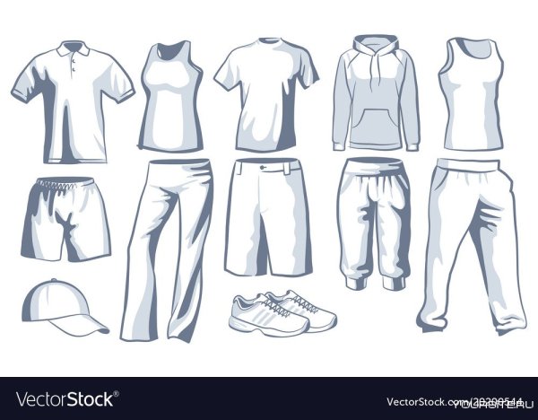 Эскиз спортивного костюма