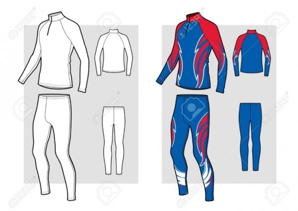 Силуэт спортивной одежды