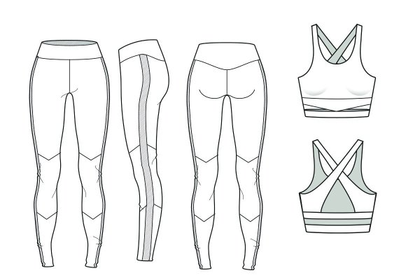 Рисунки одежды для срисовки