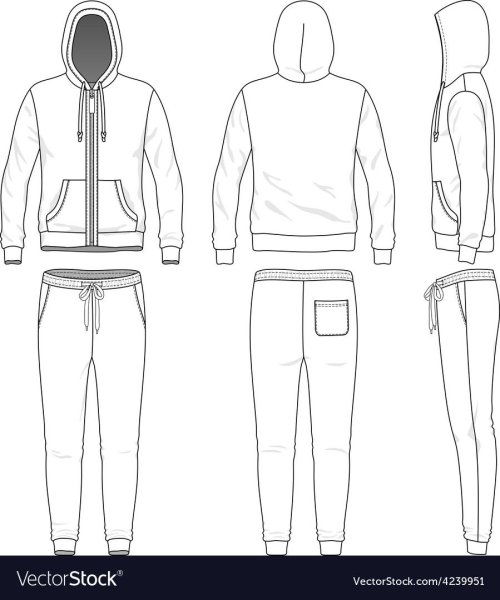 Женская спортивная одежда вектор