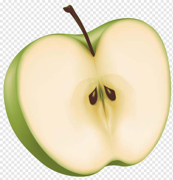 Разрезанное яблоко