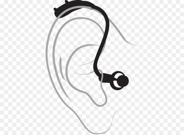 Слуховой аппарат прозрачный